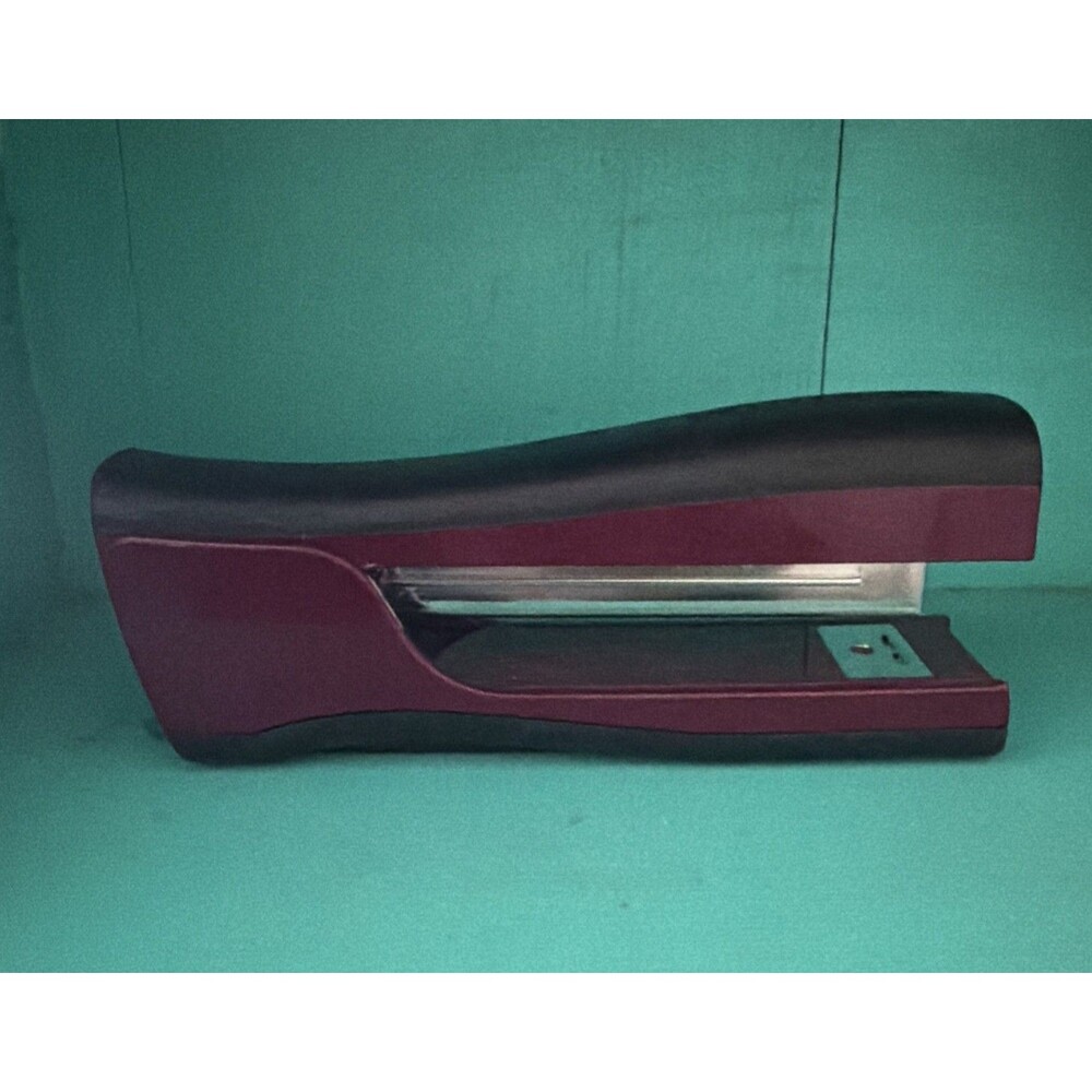 Bostitch Magenta Ergonomic Stapler with Pencil Sharpener and Staple Remover